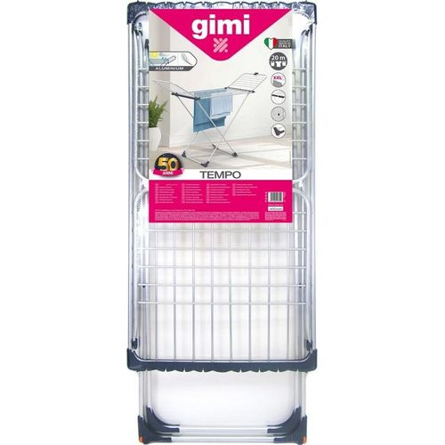Wäscheständer Gimi Tempo Grau Aluminium 168 x 56 x 117 cm