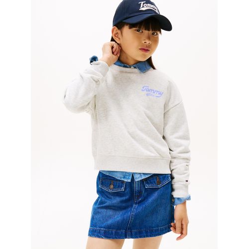 Tommy Hilfiger Sweatshirt »TOMMY FLOCK SWEATSHIRT«, Kinder bis 16 Jahre