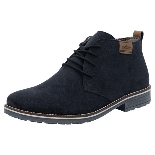 Rieker Schnürstiefelette, mit kariertem Innenfutter