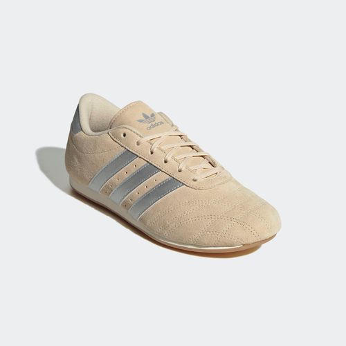 Sneaker ADIDAS ORIGINALS, Gr. 39, sand strata, silber metallic, sanftes weiß, Leder, Synthetik, sportlich, Schuhe