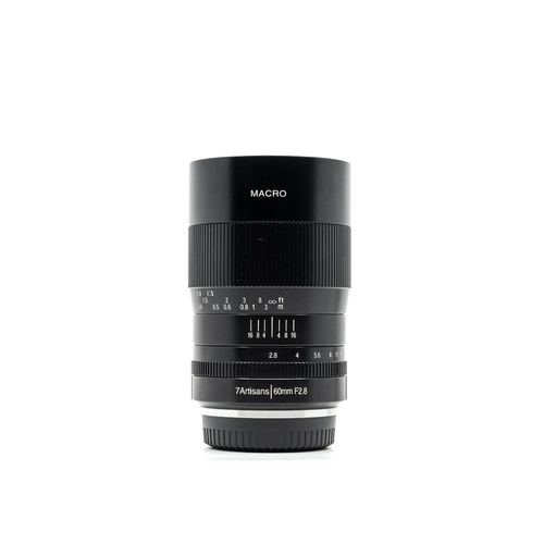 Gebraucht 7Artisans 60mm f/2.8 - Fujifilm X Kompatibel Zustand: Ausgezeichnet
