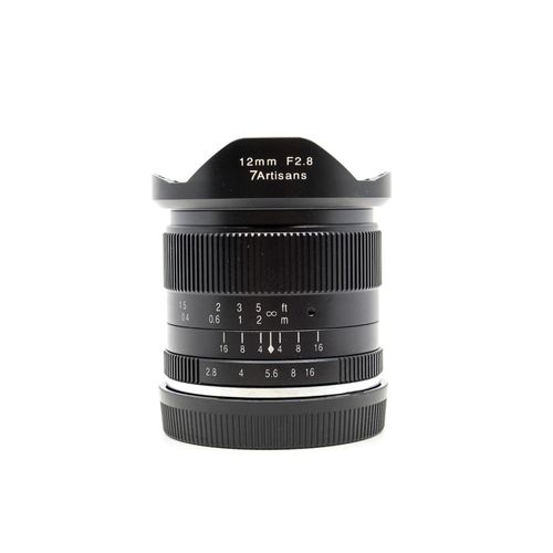 Gebraucht 7Artisans 12mm f/2.8 - Canon EF-M Kompatibel Zustand: Ausgezeichnet