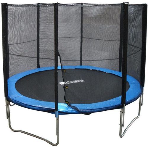 Trampolin 305 cm, 3 W-Beine, Set mit Sicherheitsnetz