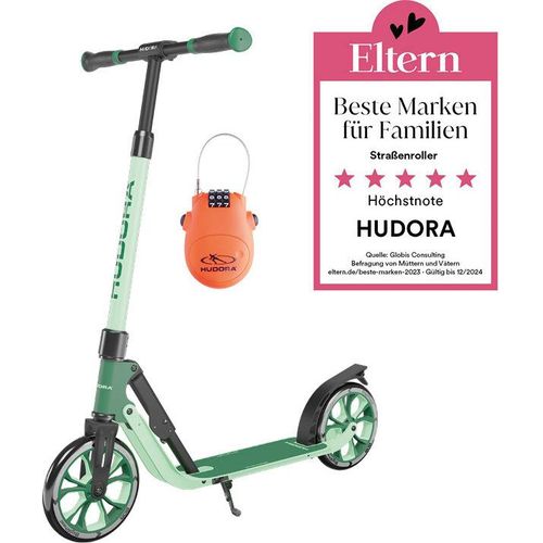 HUDORA BigWheel® 205 Advanced, pine inklusive Kabelschloss