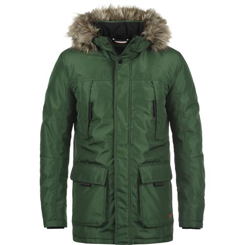 PRODUKT Parkin Herren Winterjacke Parka Mantel gefüttert mit Fellkapuze