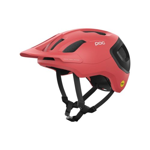 POC Fahrradhelm - AXION RACE MIPS - Rot/Schwarz (48-52 cm)