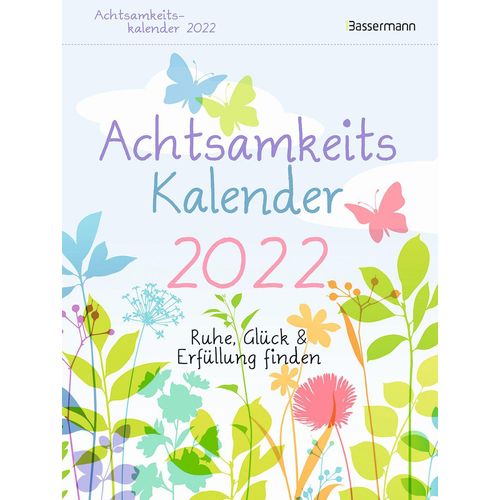 Bassermann 14199 Abreißkalender Achtsamkeits - 16,5 x 22 cm