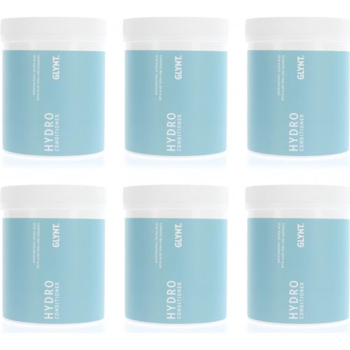 Glynt Hydro Conditioner 6 x 1000 ml Feuchtigkeitspflege für trockene Haare Set
