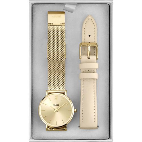 Cluse Damenuhr Cluse Minuit Geschenkset Damenuhr Cluse-CG10206