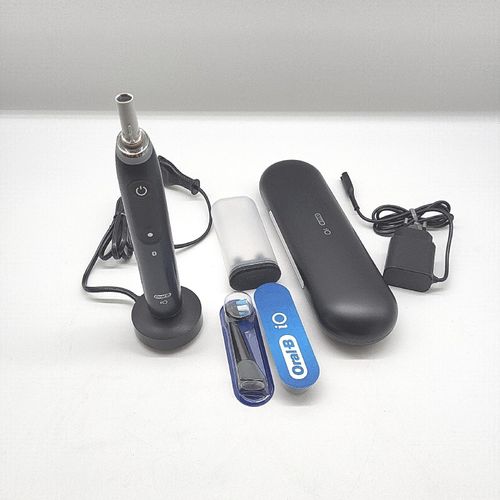 Oral-B iO 9N Elektrische Zahnbürste Schwarz Bluetooth Aufsteckbürsten; Bluetooth-Luxus