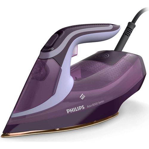 Bügeleisen PHILIPS Serie 8000, 55 g/min, 3000 W, 300 ml, lila