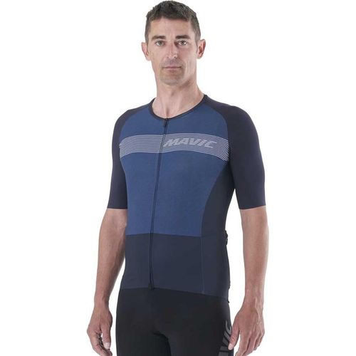 Mavic Cosmic Kurzarm-radtrikot Blau M Mann Blau M