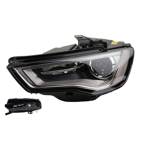 Johns, Scheinwerfer Front passend für Audi A3 8V 04/12- Xenon D3S L + Nebelscheinwerfer 8V0941043C 8V0941043M 8V0941699C