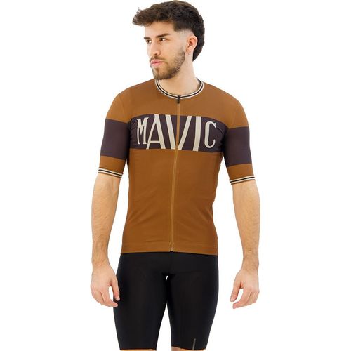 Mavic Heritage Kurzarm-radtrikot Braun L Mann Braun L