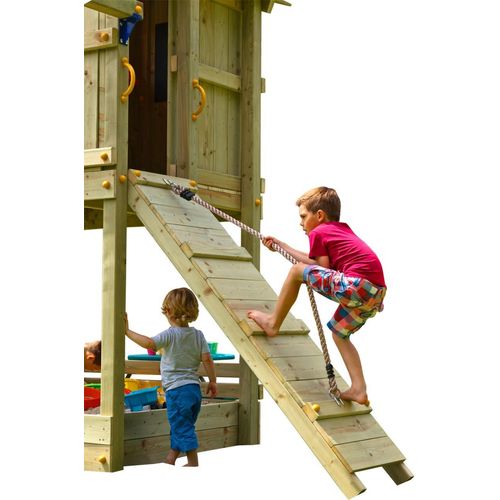 Spielturmking Anbaumodul Rampe mit Seil @RAMP DH177
