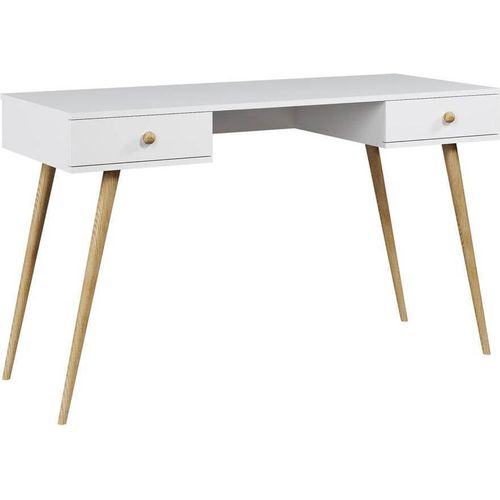 Schreibtisch Bolea 135 cm - weiß