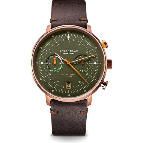 Uhr Sternglas Herren Braun Sternglas-S01-HC35-VI17