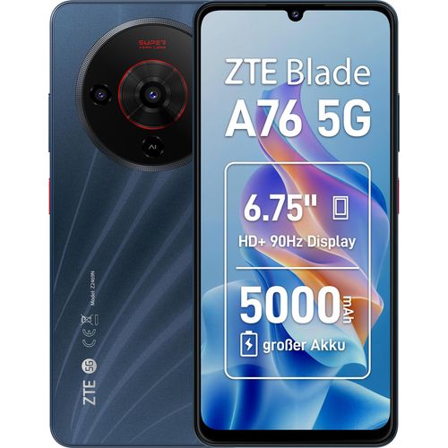 ZTE Blade A76 5G 128GB Black Smartphone