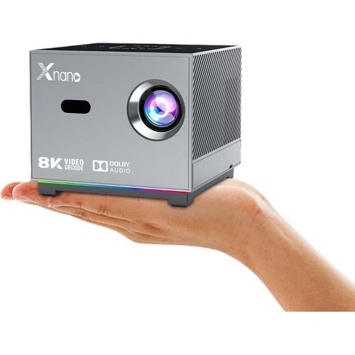 INF 4K HD Beamer mit Bluetooth und Lichteffekten für Heimkino