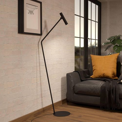 LED-Stehleuchte Almudaina, schwarz, Höhe 157 cm, Stahl