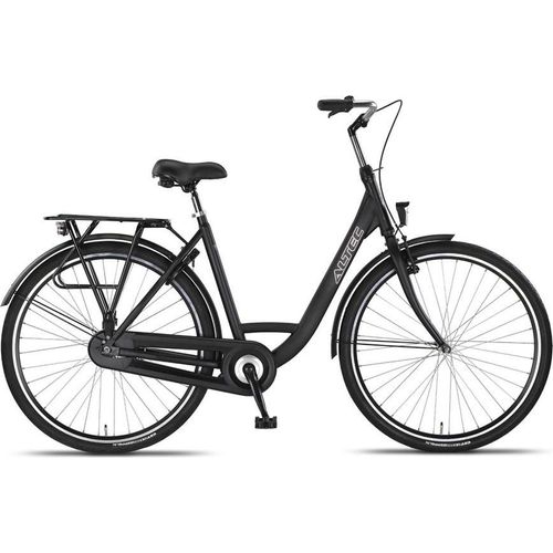 Altec Cityräder Damen Trend 28 Zoll 49 cm Damen Rücktrittbremse Mattschwarz
