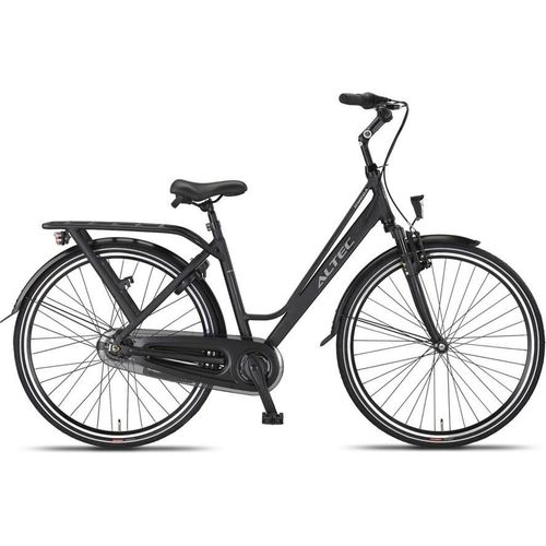 Altec Cityräder Damen Omega 28 Zoll 56 cm Damen 7G Rollerbrakes Mattschwarz