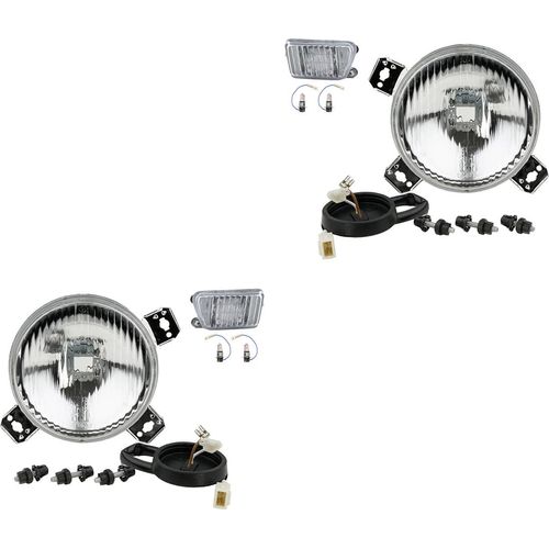 Johns, Fernscheinwerfer Osram Night Breaker Laser Satz passend für VW Golf II 19E 191941699B 191941700B 191941783B 191941784B