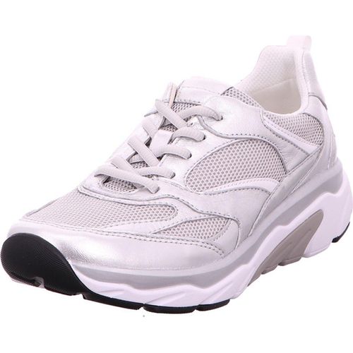 Gabor Damen Sneaker 30901-4.5, 30901-5, 30901-5.5, 30901-6, 30901-6.5, 30901-7, 30901-7.5, 30901-8, 30901-9, 31000-4.5, 31000-5, 31000-5.5, 31000-6, 31000-6.5, 31000-7, 31000-7.5, 31000-8.5, 31000-9 GAB-66-936 silber/weiss 8
