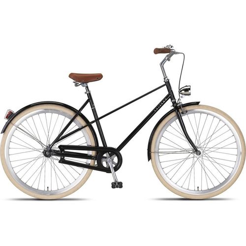 Altec Cityräder Damen Palermo 28 Zoll 52 cm Damen Rücktrittbremse Schwarz