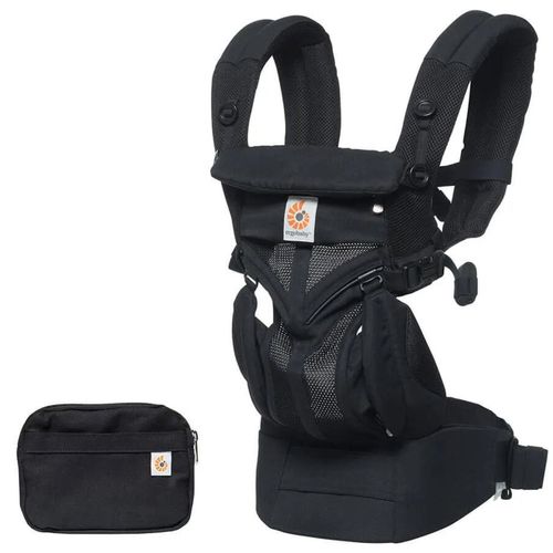 Ergobaby Omni 360 Babytrage Cool Air Onyx Black