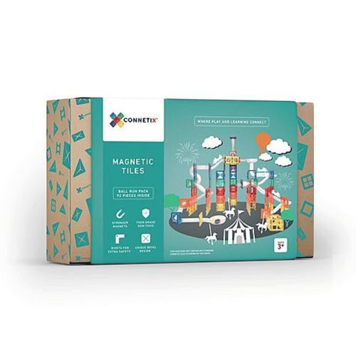Connetix Regenbogen-Kugelbahn 92 Stück