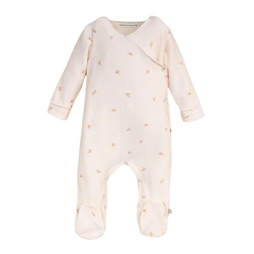 Bamboom Strampler mit Füßen Pure Olives 3M