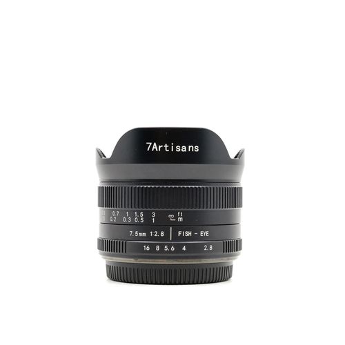 Gebraucht 7Artisans 7.5mm f/2.8 - Micro 4/3 Kompatibel Zustand: Wie neu
