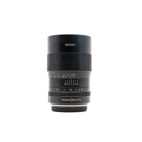 Gebraucht 7Artisans 60mm f/2.8 - Micro 4/3 Kompatibel Zustand: Ausgezeichnet