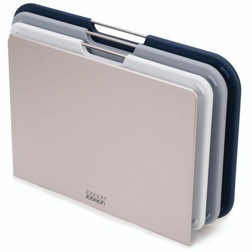 Joseph Joseph Nest grau 3-tlg. Schneidebrett-Set