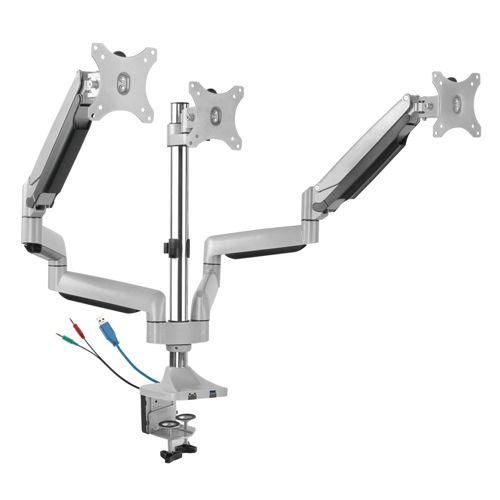 ICY BOX IB-MS505-TI Monitorständer mit Tischhalter
