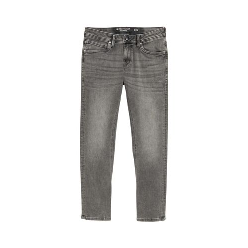 TOM TAILOR Herren TTCURT TAPERED Jeans, grau, Uni, Gr. 32/34