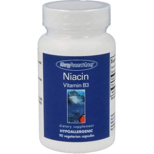 Allergy Research Group Niacin 250 mg 90 Kapseln