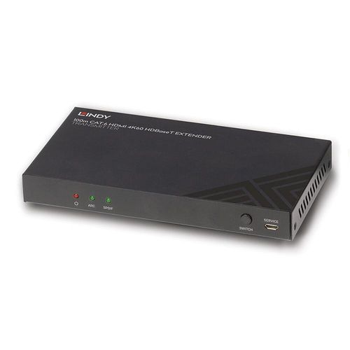 Lindy 38341 Audio-/Video-Leistungsverstärker AV-Sender Schwarz