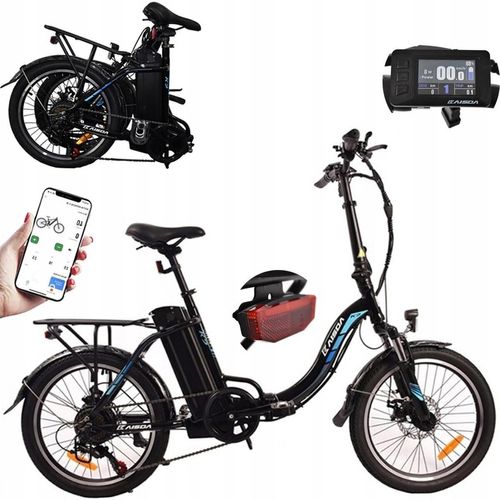 20 Zoll Elektrofahrrad Pedelec,E-Klapprad 48V/13Ah,250W Motor,25km/h,E-Bike, 20-Zoll-Elektro-bike,klapprad, Elektrofahrräder Schwarz