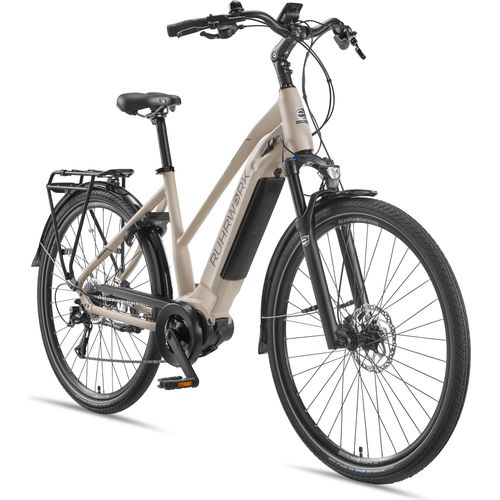 Ruhrwerk Trekking E-Bike Damen MT800 28 Zoll Mittelmotor 8-Gang Kettenschaltung