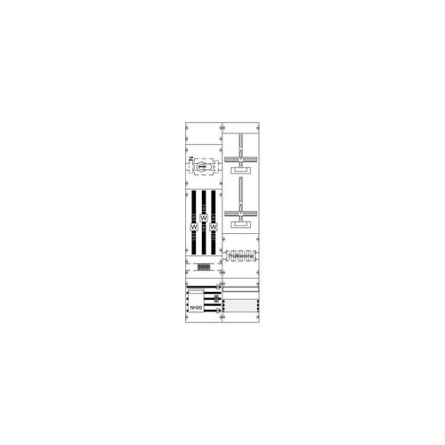 STRIEBEL & JOHN KA4224Z Mess- und Wandlerfeld, Komplettfeld H5/B2 (2CPX033875R9999)
