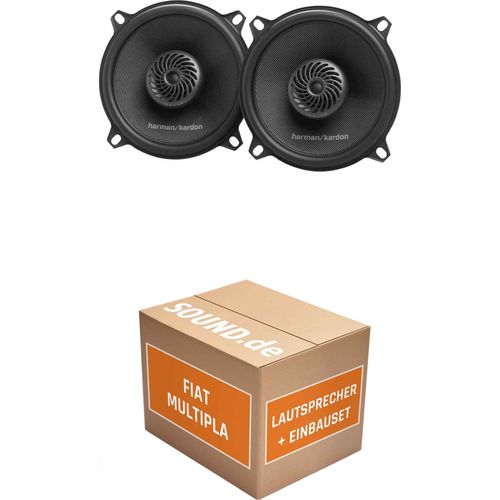 Lautsprecher Boxen Einbaupaket Heck Harman/Kardon FIT5F passend für Multipla 3 | 280Watt Paar