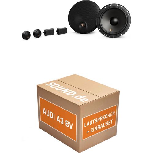 Lautsprecher Boxen Einbaupaket vorne Infinity Alpha 603C passend für Audi A3 8V + 2/3 türig | 90Watt RMS