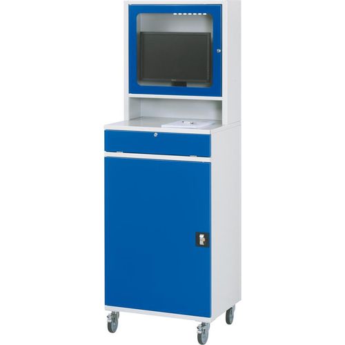 Rau Computer-Schrank - Modell 65 BxTxH 650x520x1860mm