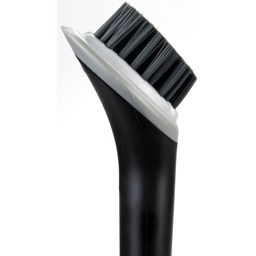 Grillbürste OXO GOOD GRIPS, schwarz, Kunststoff, Reinigungsbürsten, für Elektrogrills und Sandwichtoaster