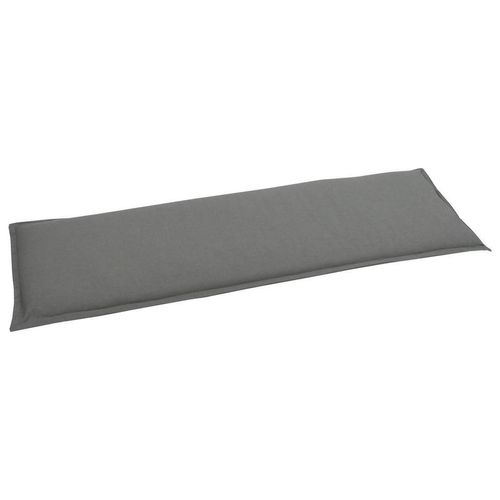 Xxxl Bankauflage , Anthrazit , Textil , Füllung: Schaumstoff, Vlies , 148x6x48 cm , weich , Outdoor-Kissen, Outdoor-Sitzkissen