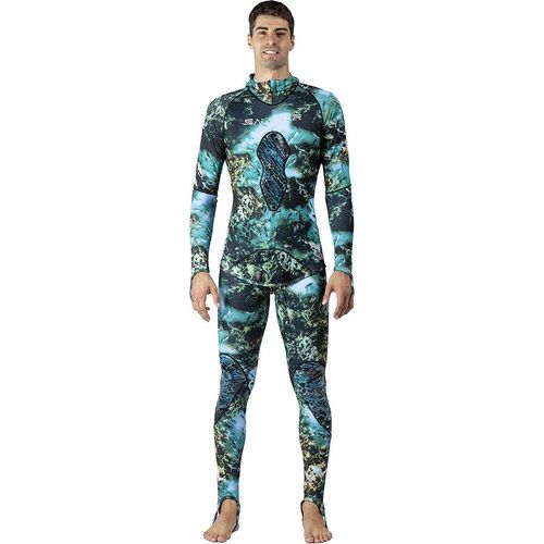 Salvimar Rashguard Abyss Tauchanzug Überzug Blau L Blau L