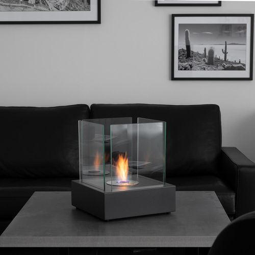 Ethanol Kamin Tischkamin Tischfeuer 30x30x35 Feuerstelle Terassenfeuer