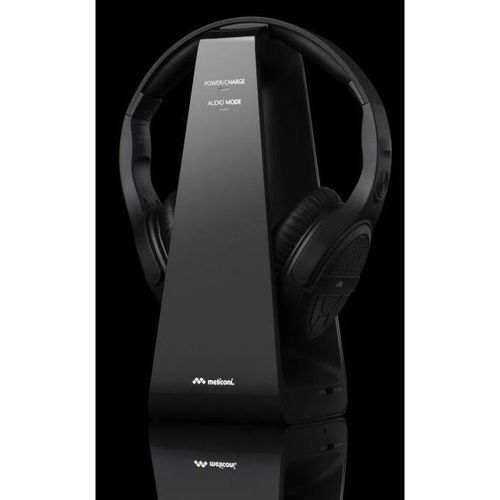 Meliconi HP Digital Kopfhörer Kabellos Kopfband Musik Schwarz